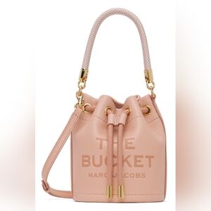Marc Jacobs The Leather Mini Bucket Bag - Rose